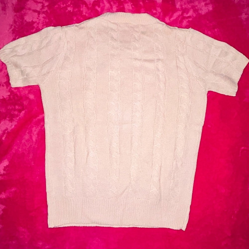 Cream colored lightweight sweater - Picture 4 of 7